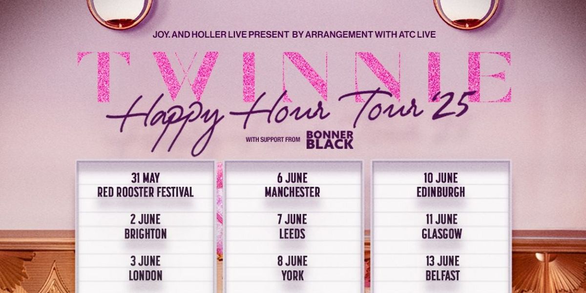 Twinnie Announces HAPPY HOUR TOUR 2025
