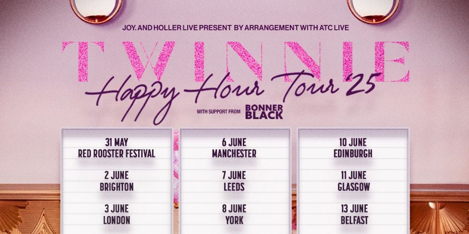Twinnie Announces HAPPY HOUR TOUR 2025  Image