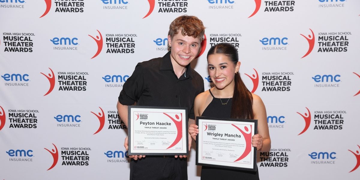 Two Iowa Students Named Triple Threats at IHSMTA Showcase