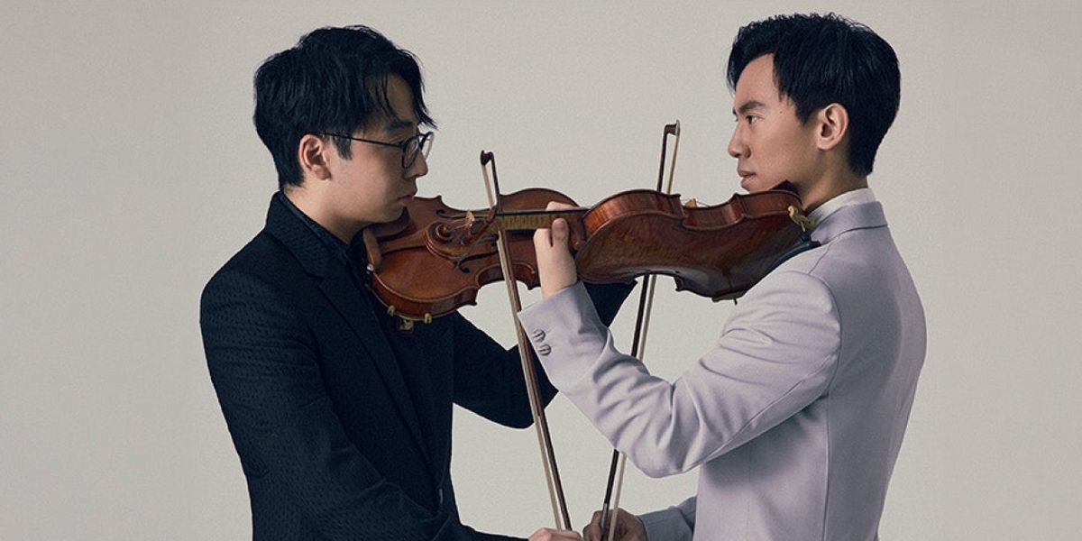 TwoSet Violin Performs With New Jersey Symphony As Part Of The Duo's World Tour