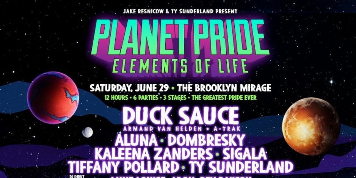 Ty Sunderland and Jake Resnicow's Planet Pride Festival Returns This Weekend
