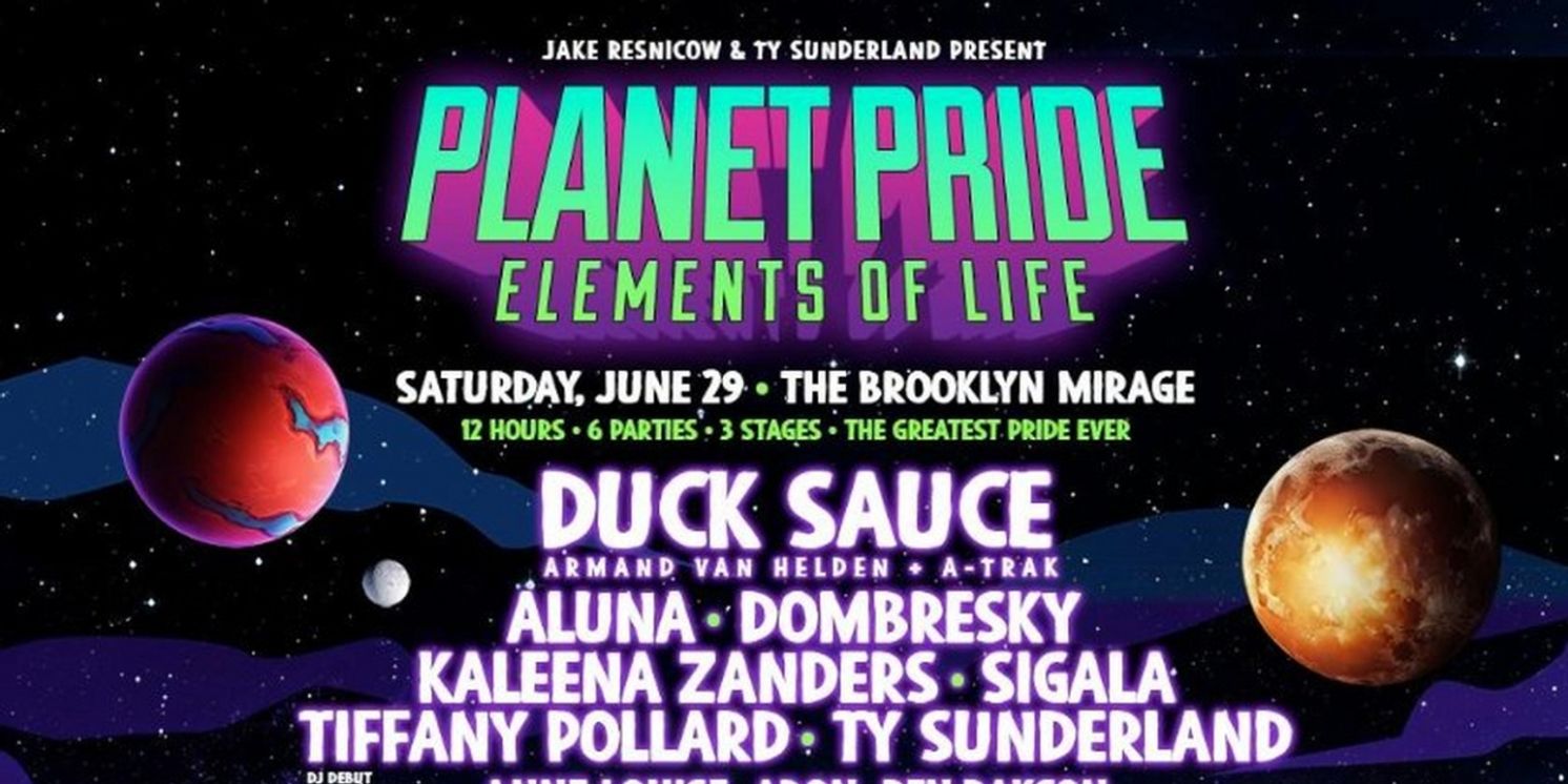 Ty Sunderland and Jake Resnicow's Planet Pride Festival Returns This Weekend  Image