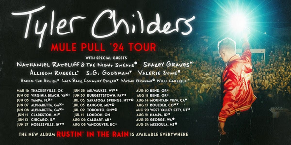 Tyler Childers Extends Global 'Mule Pull '24 Tour'