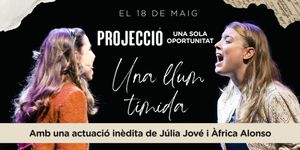 UNA LLUM TÍMIDA celebra su aniversario con un encuentro único