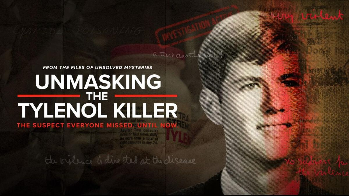UNMASKING THE TYLENOL KILLER to Stream on The Roku Channel
