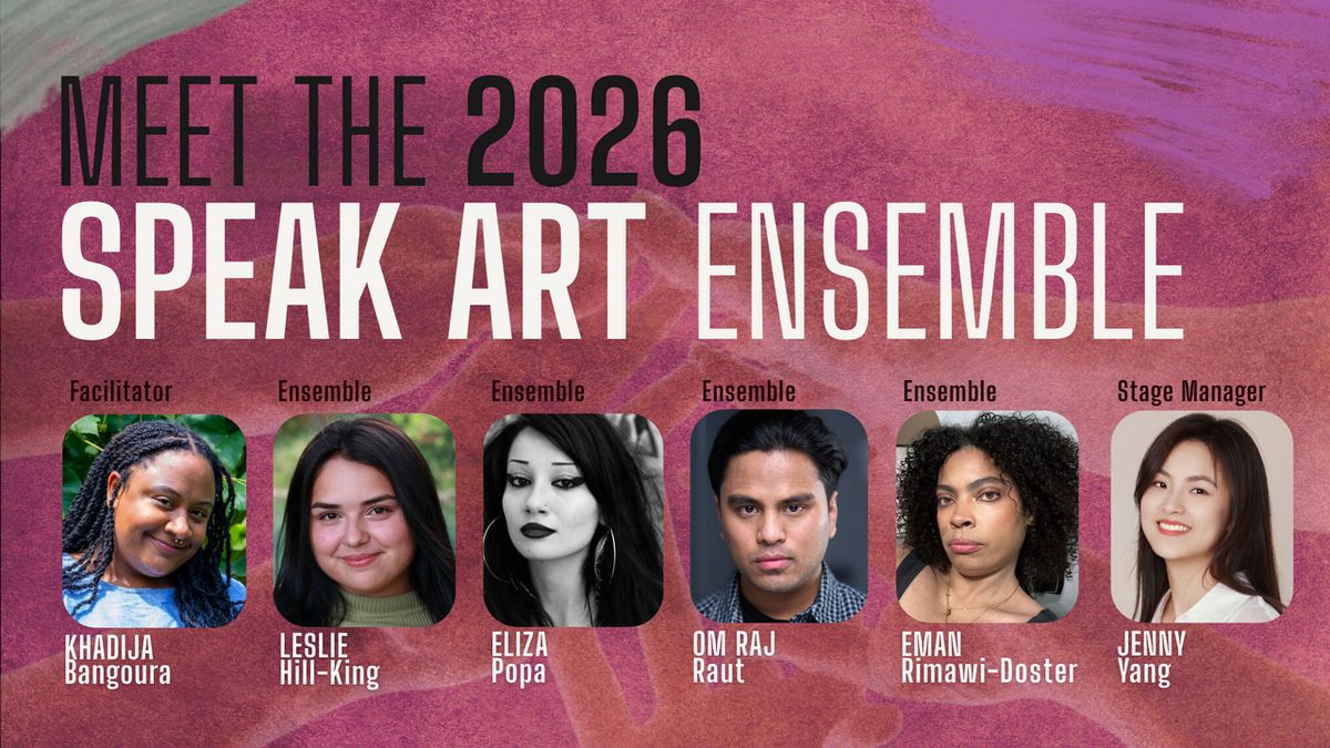 Underground Skills Exchange Reveals SPEAK ART Ensemble