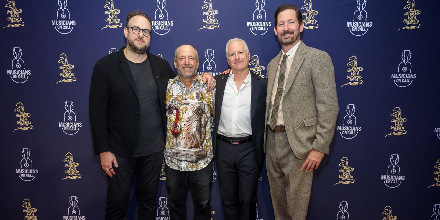 Unplugged & Uncorked Raises Over $1 Million For Musicians On Call At Ziegfeld Ballroom In NYC  Image