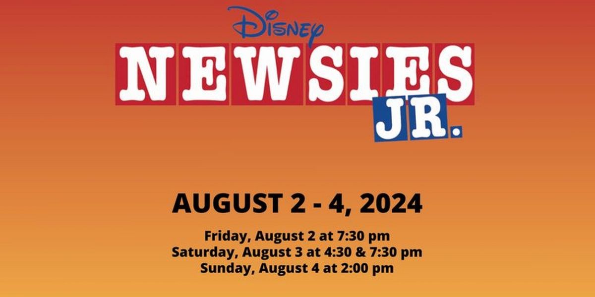 Upstart Performing Arts to Present NEWSIES JR. in August