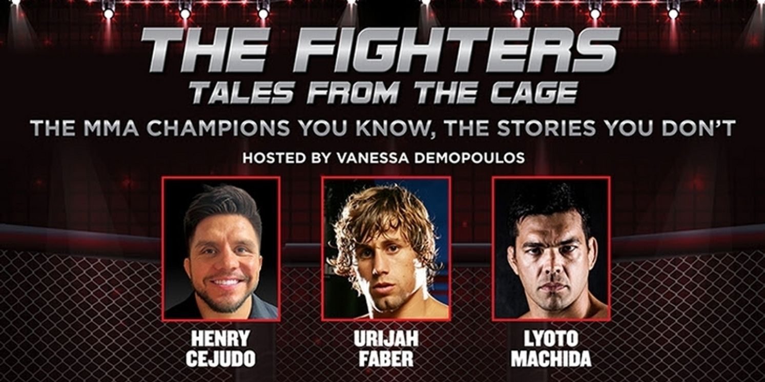 Urijah Faber, Lyoto Machida, Henry Cejudo Coming To Detroit In IN THE FIGHTERS: TALES FROM THE CAGE At Music Hall, October 18  Image