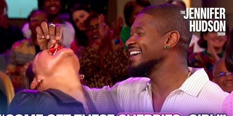 Usher Brings His Concert Cherry Experience To JENNIFER HUDSON SHOW Photo