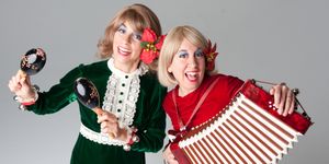 VICKIE & NICKIE'S HOLIDAY SLEIGH RIDE! NY State Tour Pulls into Rosendale and Old Forge