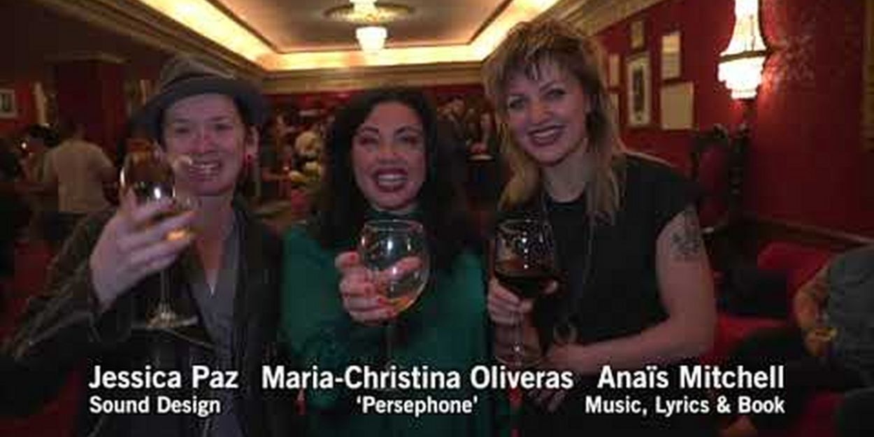 VIDEO: Anaïs Mitchell and the Cast of HADESTOWN Celebrate Opening Night in Toronto Video