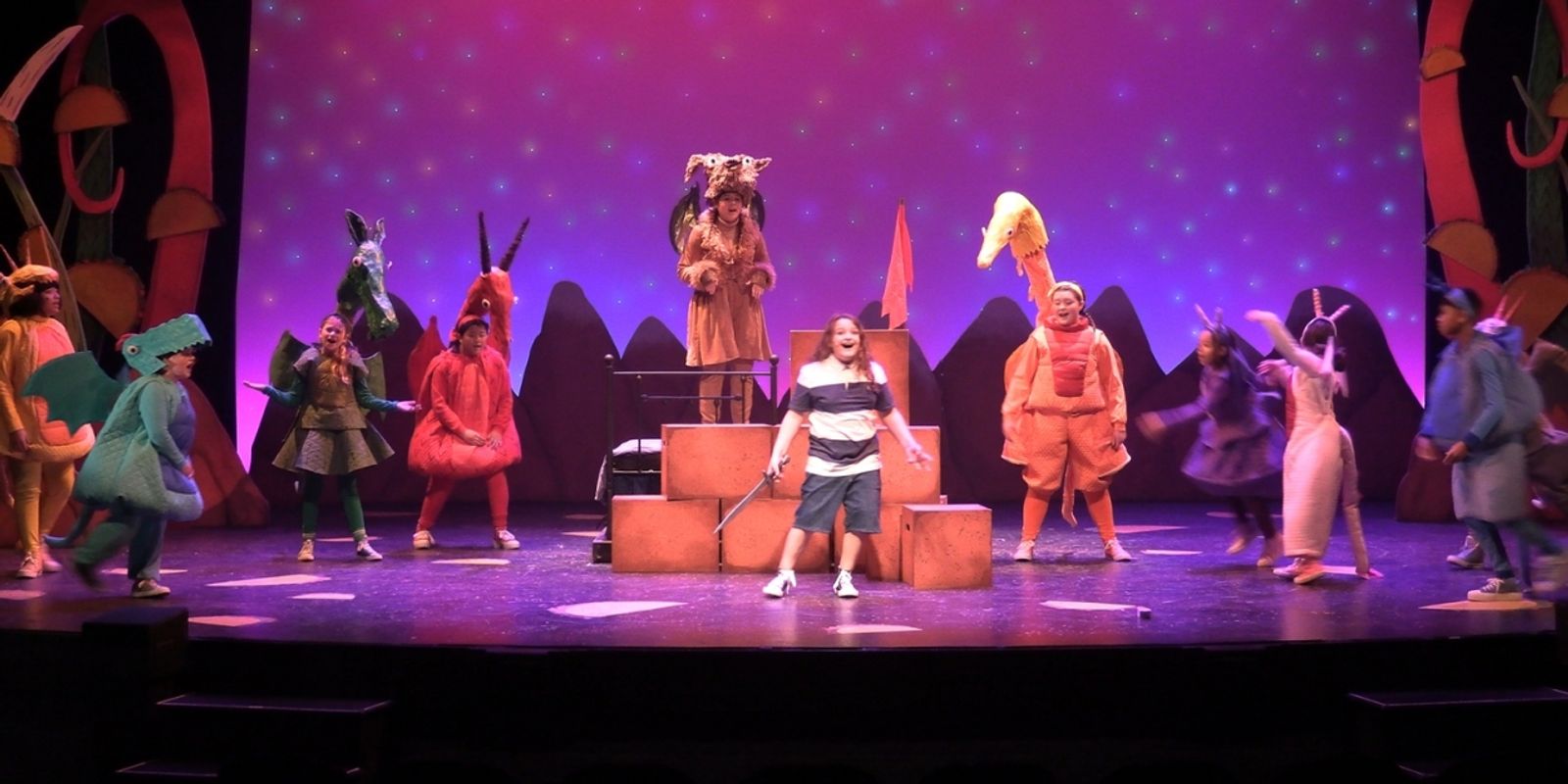 VIDEO: First Look At Stages Theatre's DRAGONS LOVE TACOS: THE MUSICAL