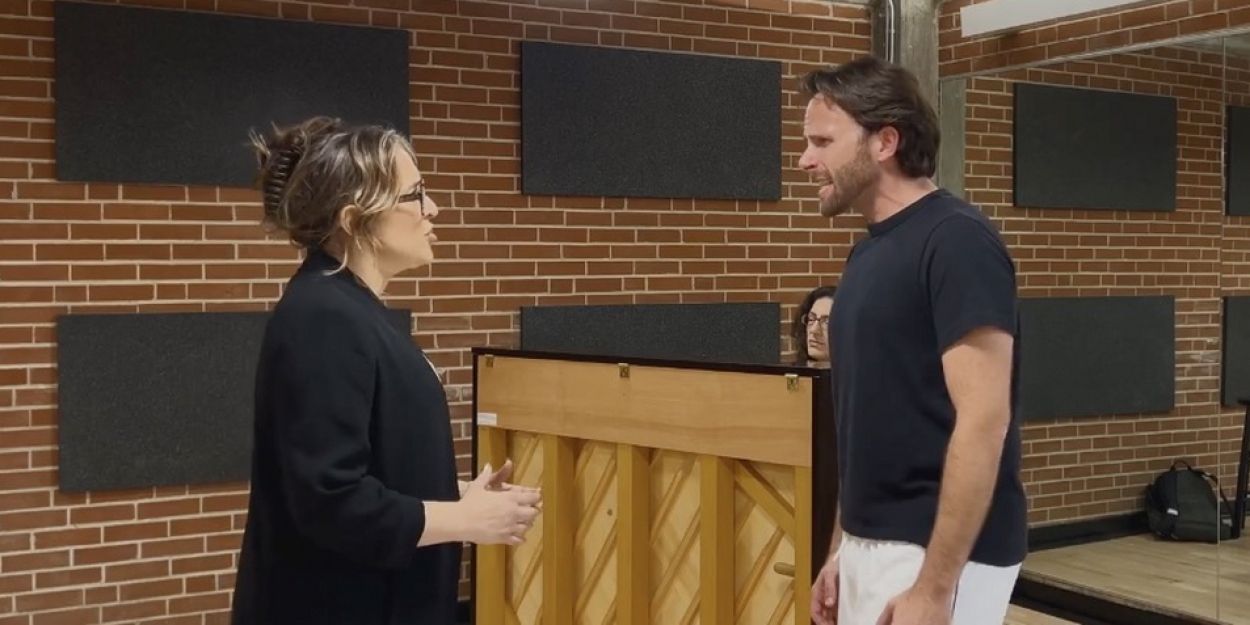 VIDEO: Jessica Vosk & Devin DeSantis Sing 'Bad Idea' from WAITRESS in Rehearsals at… Video