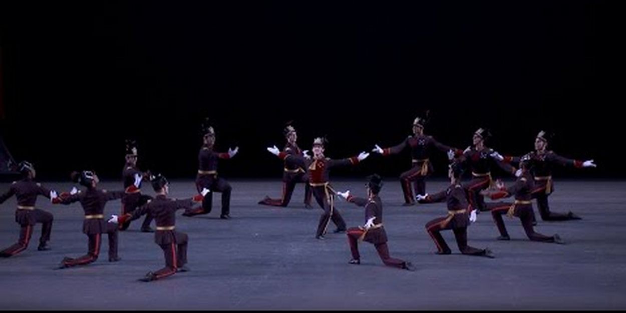 VIDEO: NYC Ballet's Daniel Ulbricht on George Balanchine's STARS AND STRIPES… Video
