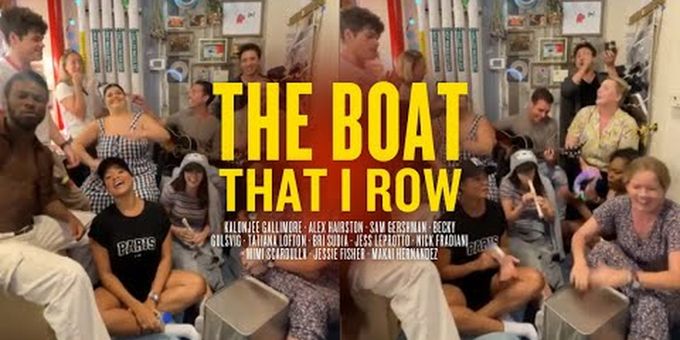 Video: A BEAUTIFUL NOISE, THE NEIL DIAMOND MUSICAL Cast Members Perform 'The Boat That I Row'