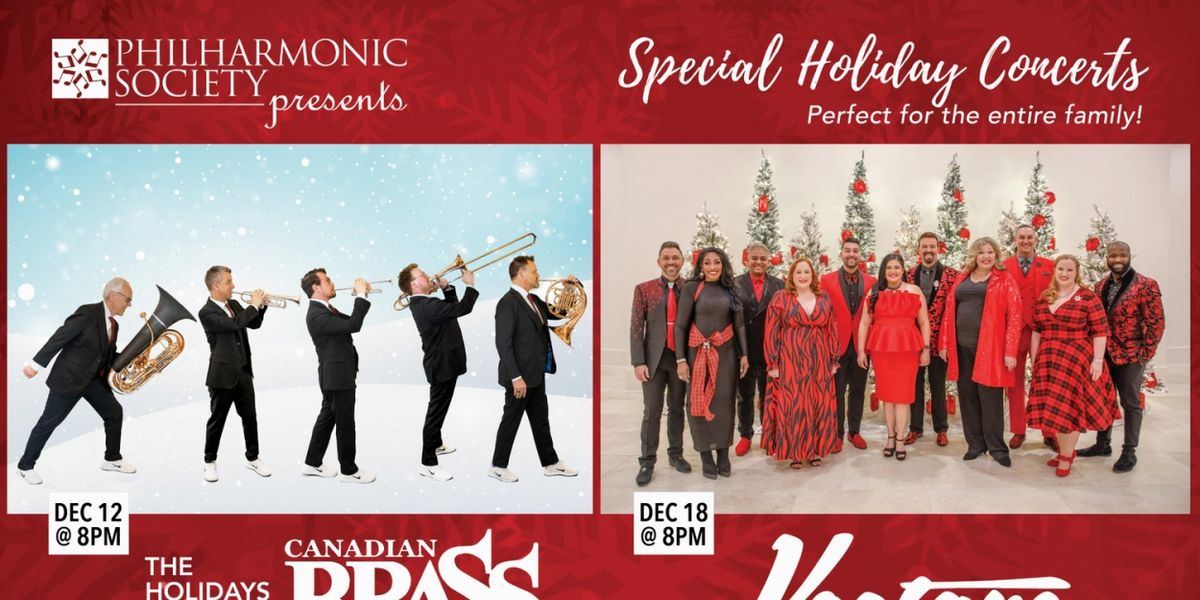 Voctave & Canadian Brass Return To Orange County This Holiday Season