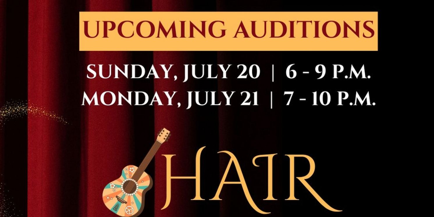 Vagabond Players to Hold Auditions for HAIR in July  Image