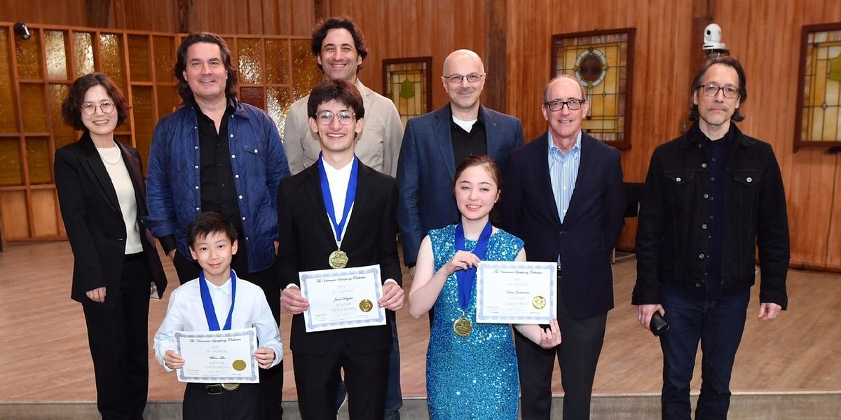 Vancouver Symphony Orchestra USA Selects 2025 Young Artist Competition Winners