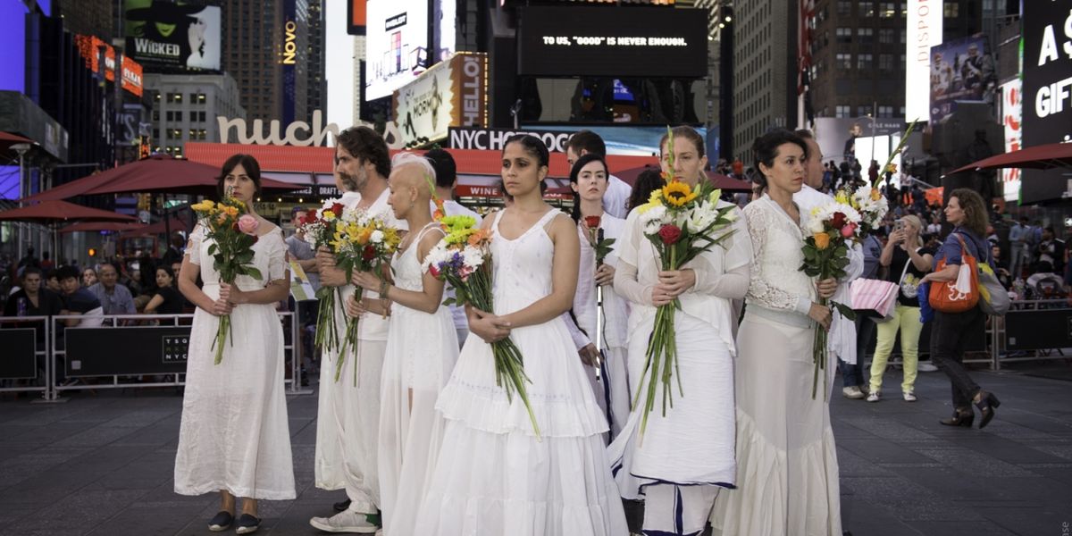 Vangeline Theater and Students of the New York Butoh Institute Will Perform on 9/11 in Times Square