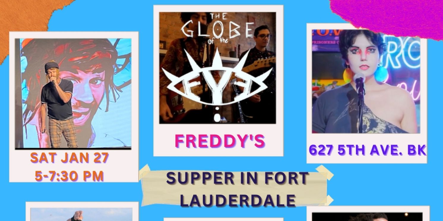 Variety Show SUPPER IN FORT LAUDERDALE Invites You To Come Play  Image