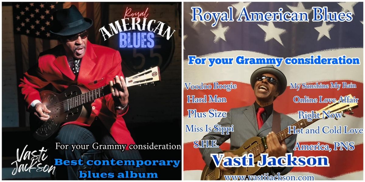 Vasti Jackson Releases New Album ROYAL AMERICAN BLUES