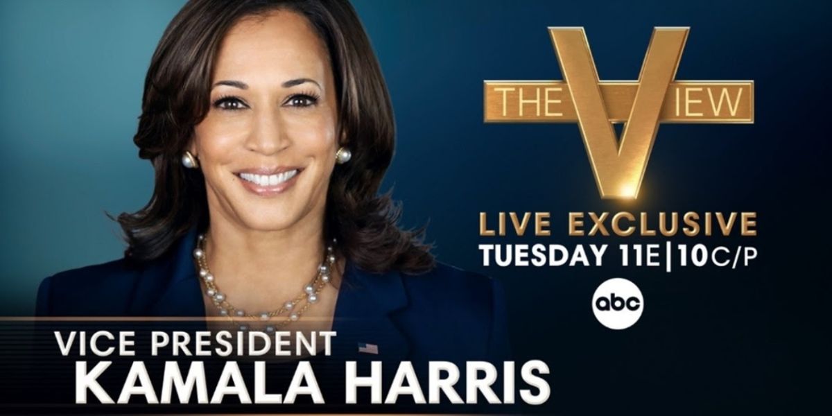Vice President Kamala Harris To Visit THE VIEW for Her First Live Interview