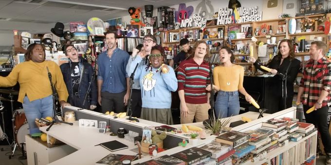 Video: The Cast of SHUCKED Performs as Part of NPR's Tiny Desk Concert Series