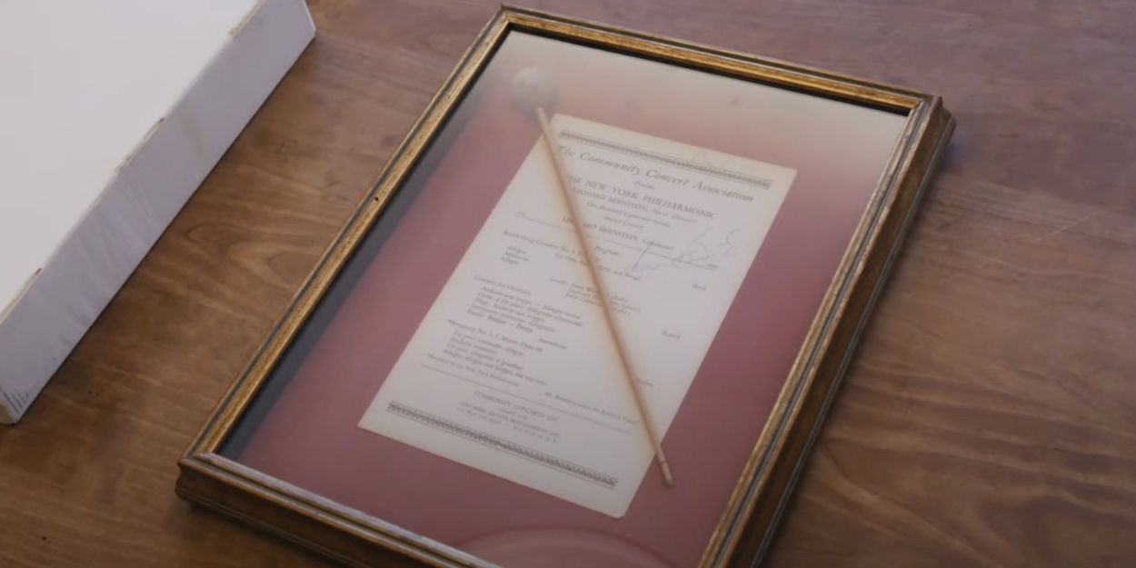 Video: Leonard Bernstein's Stolen Baton Returns to the New York Philharmonic Video
