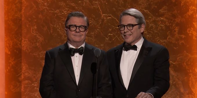 Video: Broderick and Lane Honor Mel Brooks With THE PRODUCERS Medley