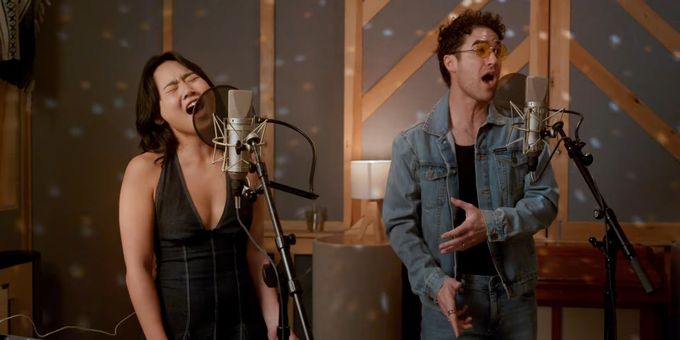 Video: Darren Criss and Helen J Shen Perform Soul Cover of 'When You're in Love' From MAYBE HAPPY ENDING