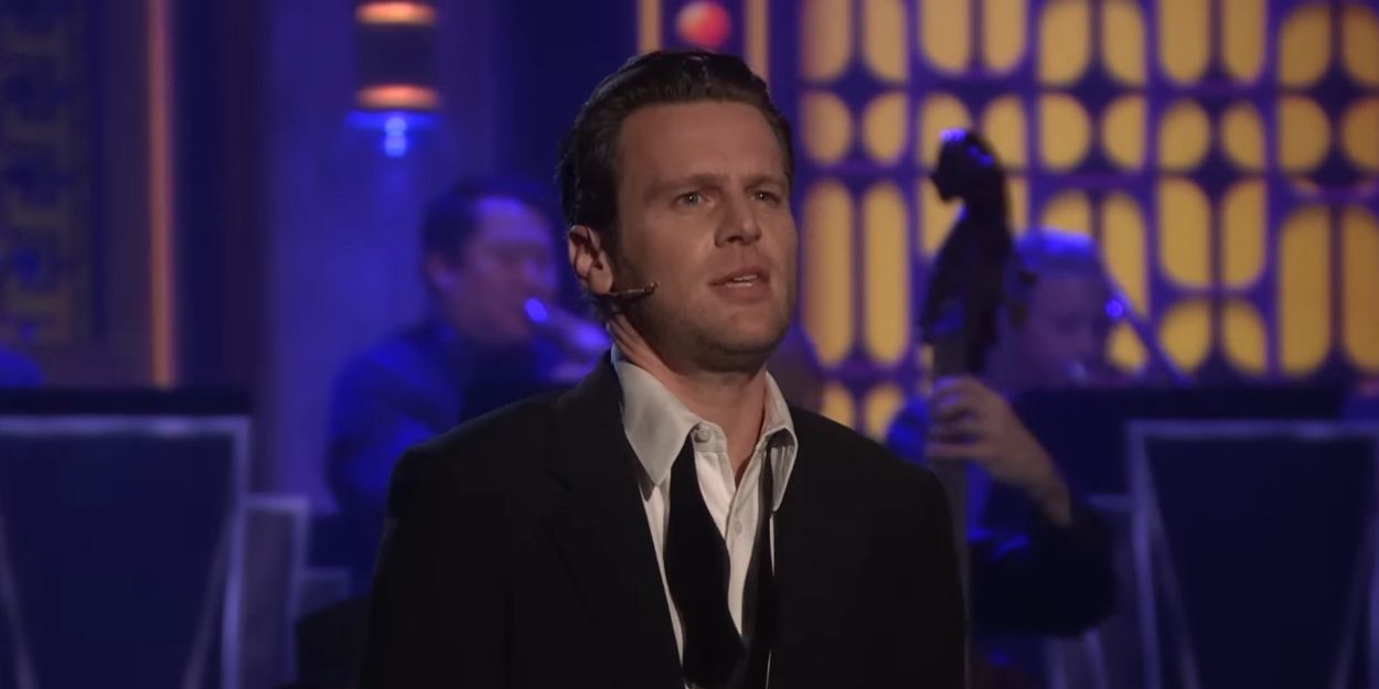 Video: Jonathan Groff Performs 'Mack The Knife' From JUST IN TIME on THE TONIGHT SHOW Video