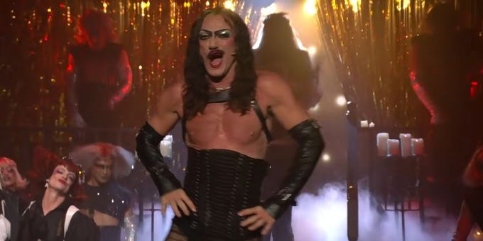 Video: Luke Evans and THE ROCKY HORROR SHOW Cast Perform 'Sweet Transvestite' on THE TONIGHT SHOW