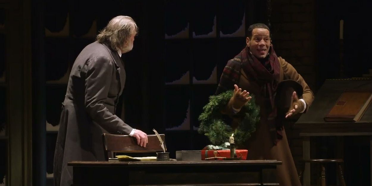 Video: Cratchit Asks For Christmas Day Off in A CHRISTMAS CAROL at Goodman Theatre Video