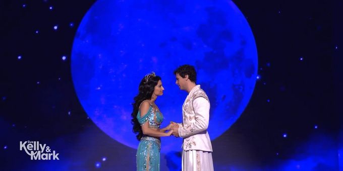 Video: Disney's ALADDIN Cast Performs 'A Whole New World' on LIVE WITH KELLY AND MARK