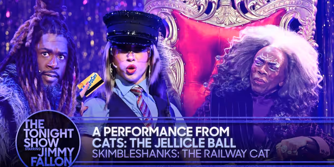Video: CATS: THE JELLICLE BALL Cast Performs 'Skimbleshanks: The Railway Cat'  on THE TONIGHT SHOW