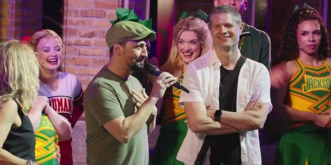 Video: Lin-Manuel Miranda & BRING IT ON Co-Creators Visit The Muny Production