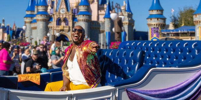 Video: ALADDIN's Michael James Scott Kicks Off Black History Month at Disney World