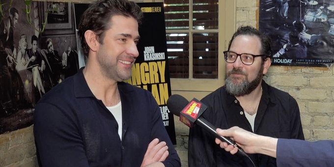 Video: John Krasinski is 'Perfectly Nervous' to Get Back Onstage in ANGRY ALAN