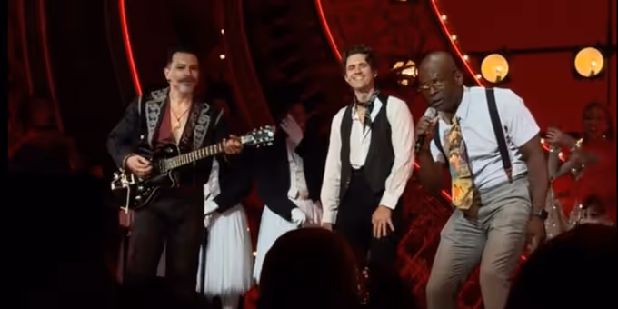 Video: Aaron Tveit Performs MOULIN ROUGE! Encore With Ricky Rojas & Sahr Ngaujah