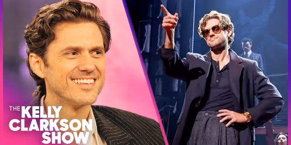 Video: Aaron Tveit Opens Up About Wardrobe Mishap During CHESS Performance Photo