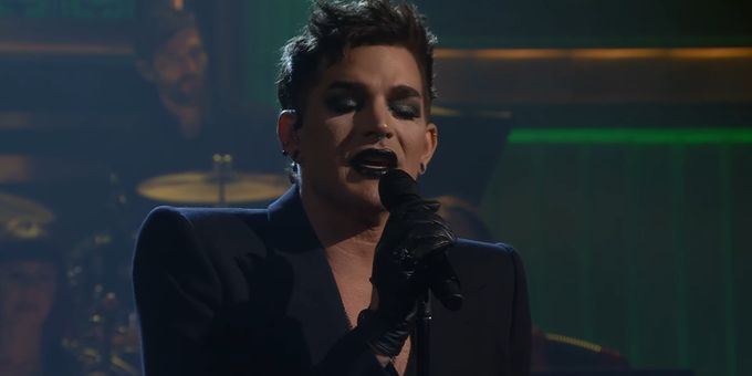 Video: Adam Lambert Performs 'I Don't Care Much' From CABARET on THE TONIGHT SHOW