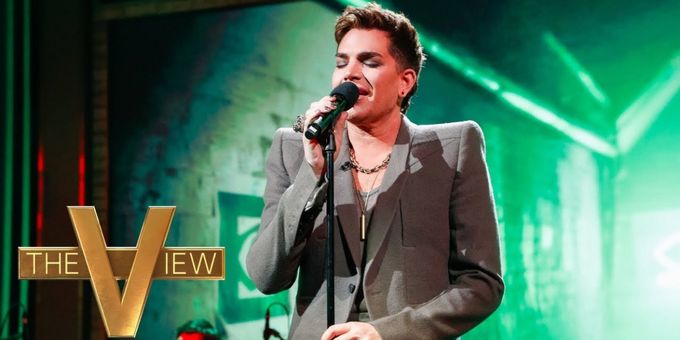 Watch Adam Lambert's Show-Stopping Performance of 'I Don't Care Much' from CABARET on THE VIEW