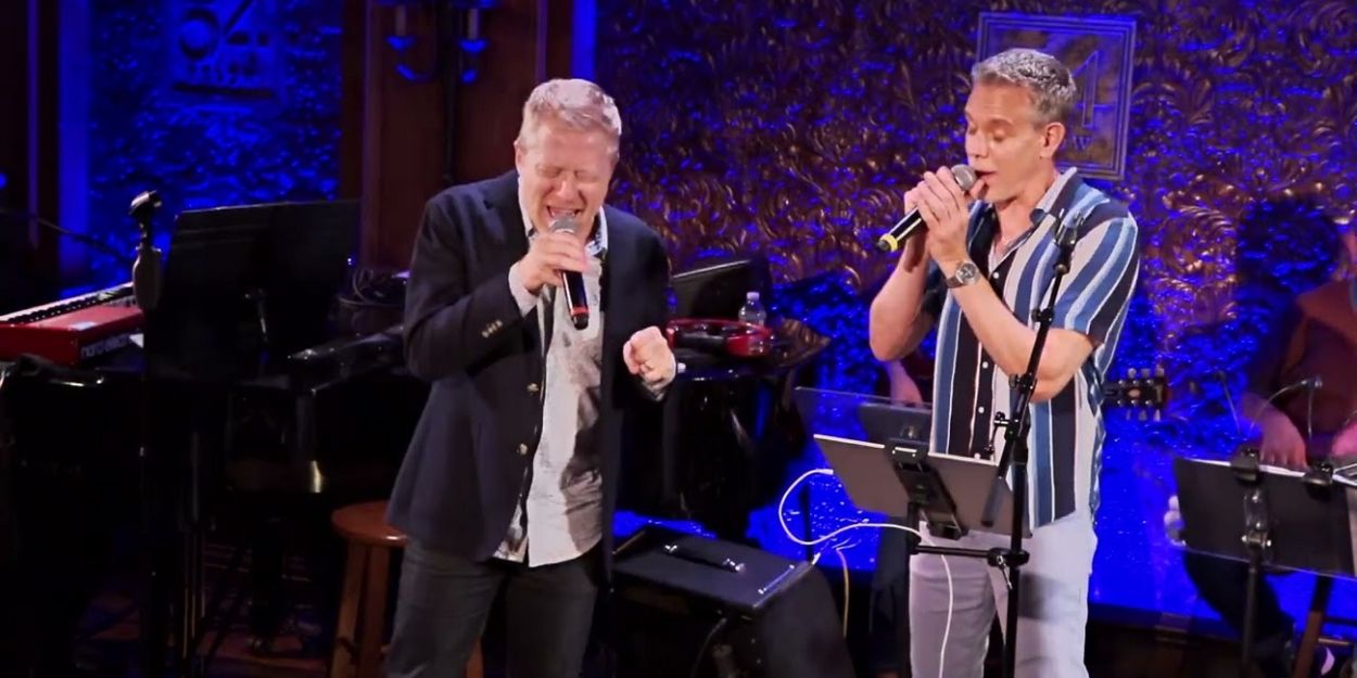 Video: Adam Pascal and Anthony Rapp Sing From RENT at 54 Below Video
