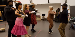 Rehearsal For AIN’T MISBEHAVIN’ THE FATS WALLER MUSICAL SHOW at Milwaukee Rep