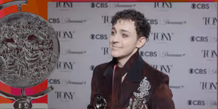 Video: Ali Louis Bourzgui Reacts to Tony Win for THE LOST BOYS
