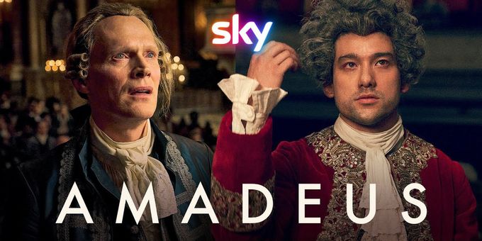 Video: Will Sharpe and Paul Bettany Are Musical Rivalries in AMADEUS Trailer
