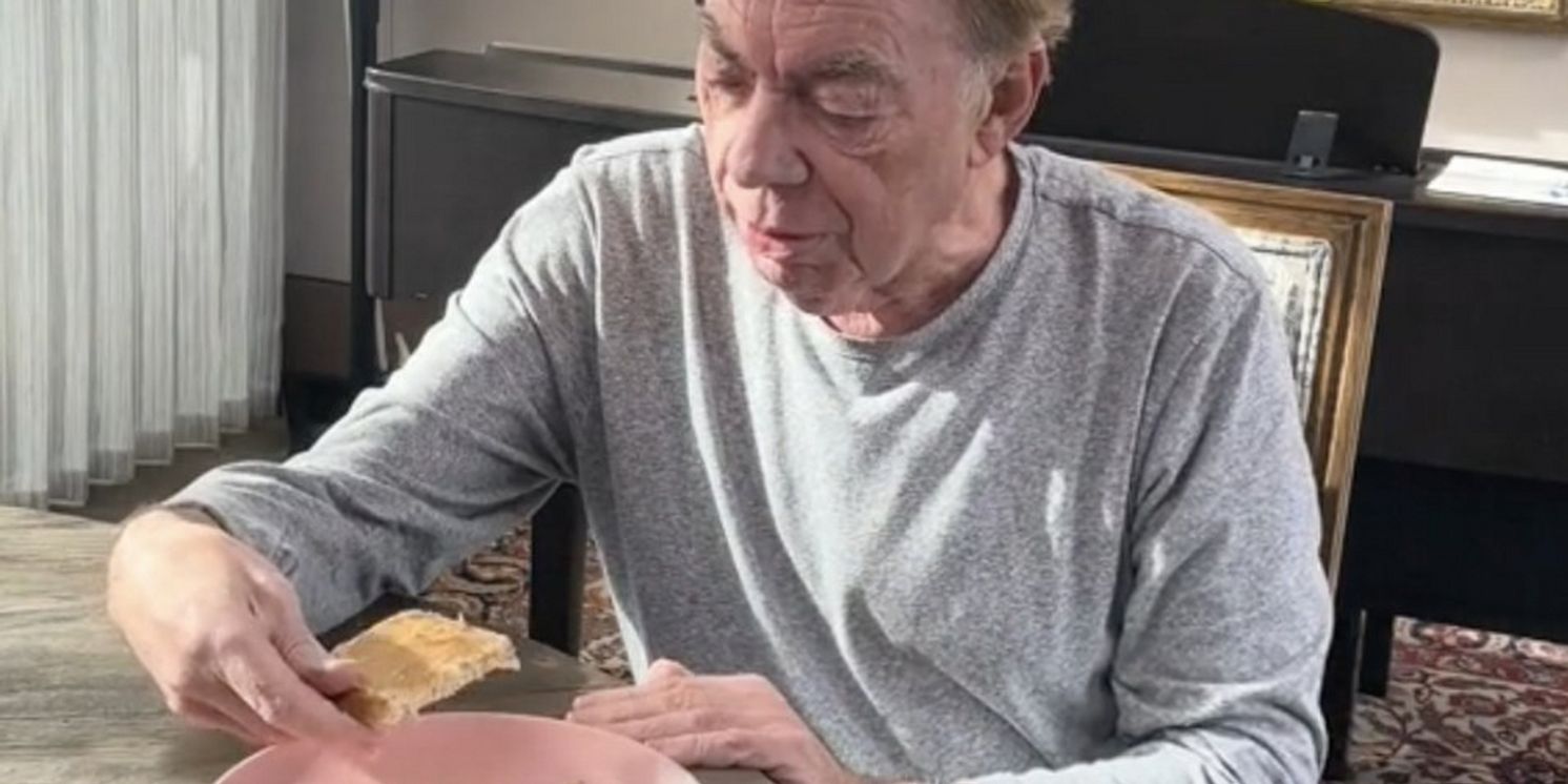 Video: Andrew Lloyd Webber Tries Peanut Butter for the First Time at Age 75  Image