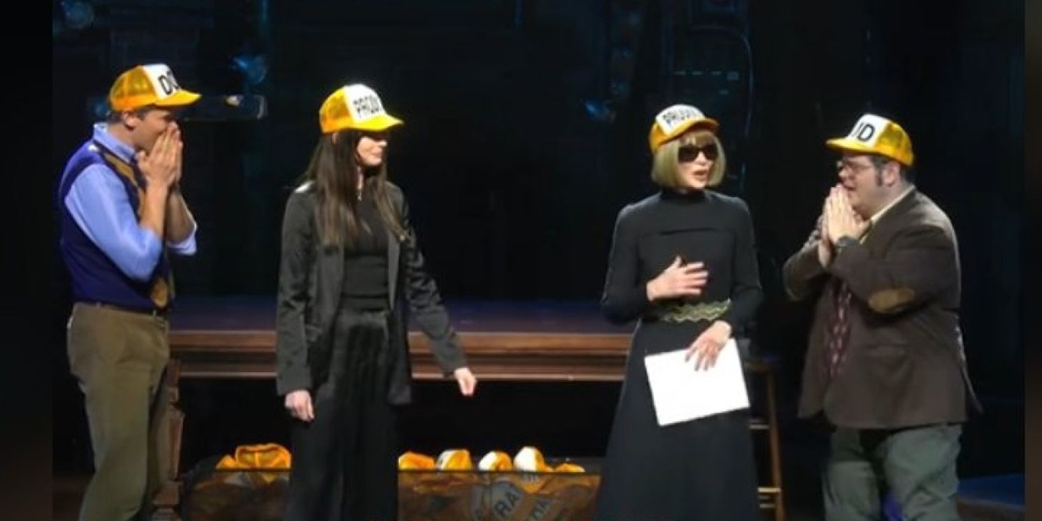 Video: Anna Wintour and Anne Hathaway Join GUTENBERG! THE MUSICAL  Image