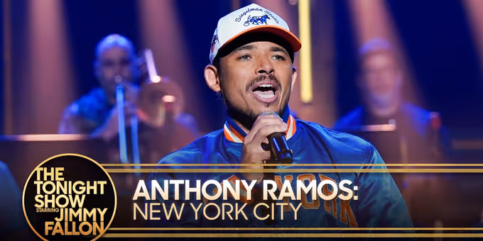 Video: Anthony Ramos Performs 'New York City' Single on THE TONIGHT SHOW